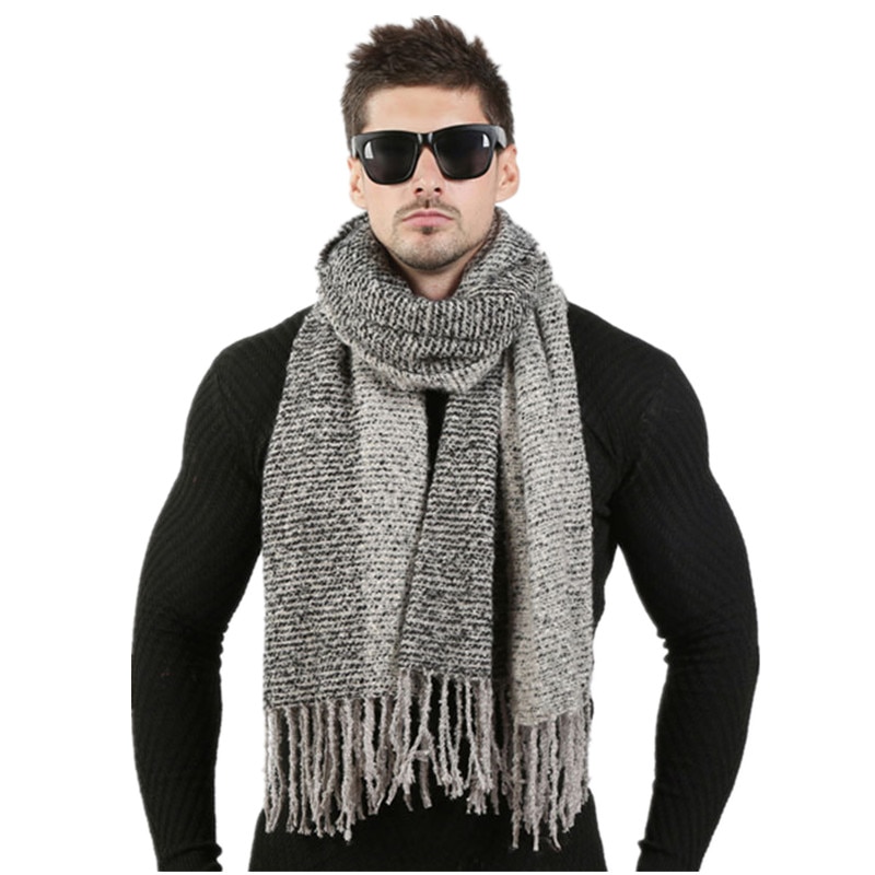 Men's Warm Soft Scarf