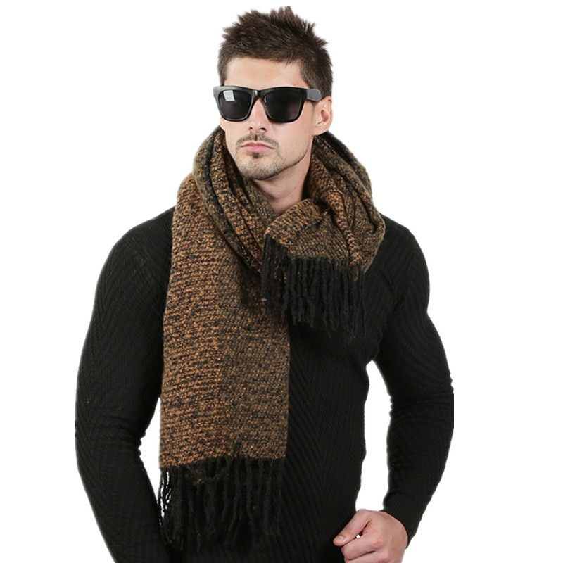 Men's Warm Soft Scarf