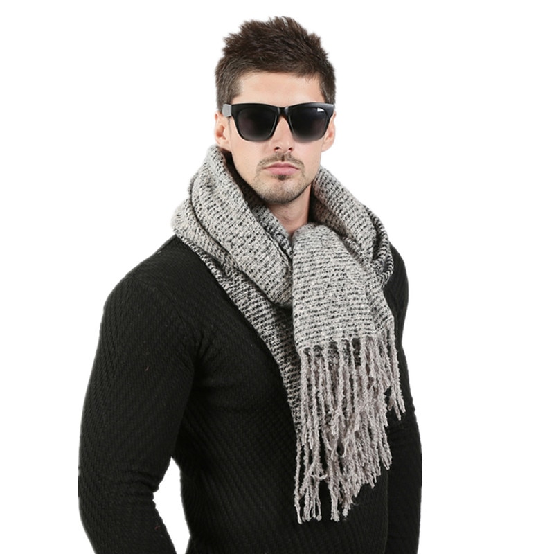 Men's Warm Soft Scarf