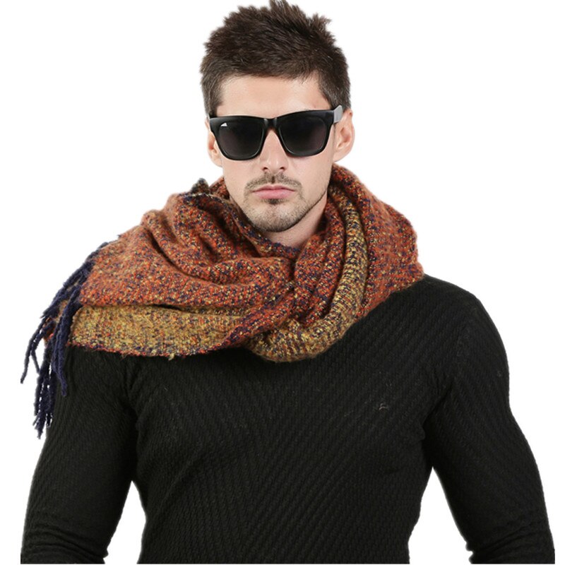 Men's Warm Soft Scarf