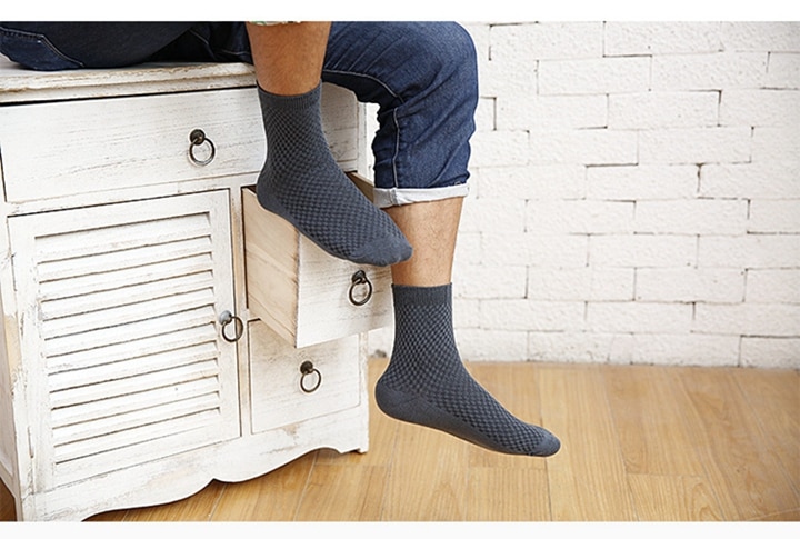 Men's Bamboo Classic Socks 10 pairs Set
