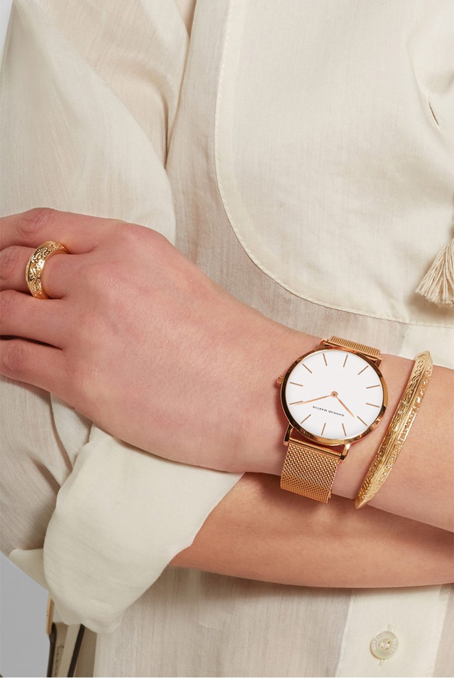 Women's Mesh Steel Watch