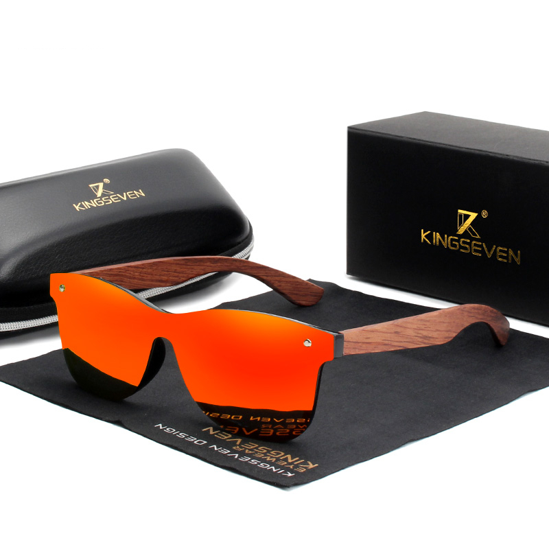 Men's Wooden Sunglasses for Driving