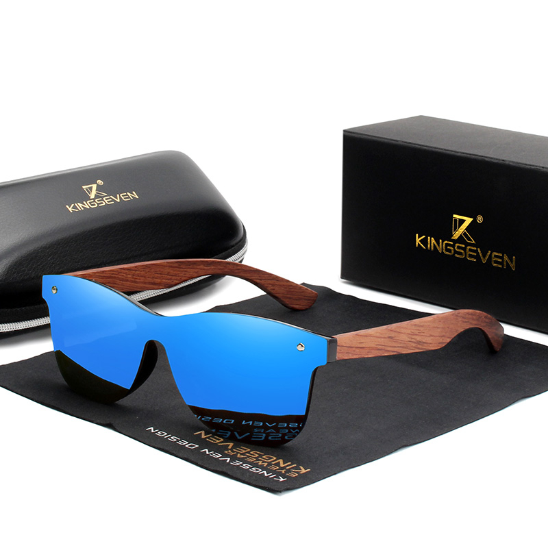 Men's Wooden Sunglasses for Driving