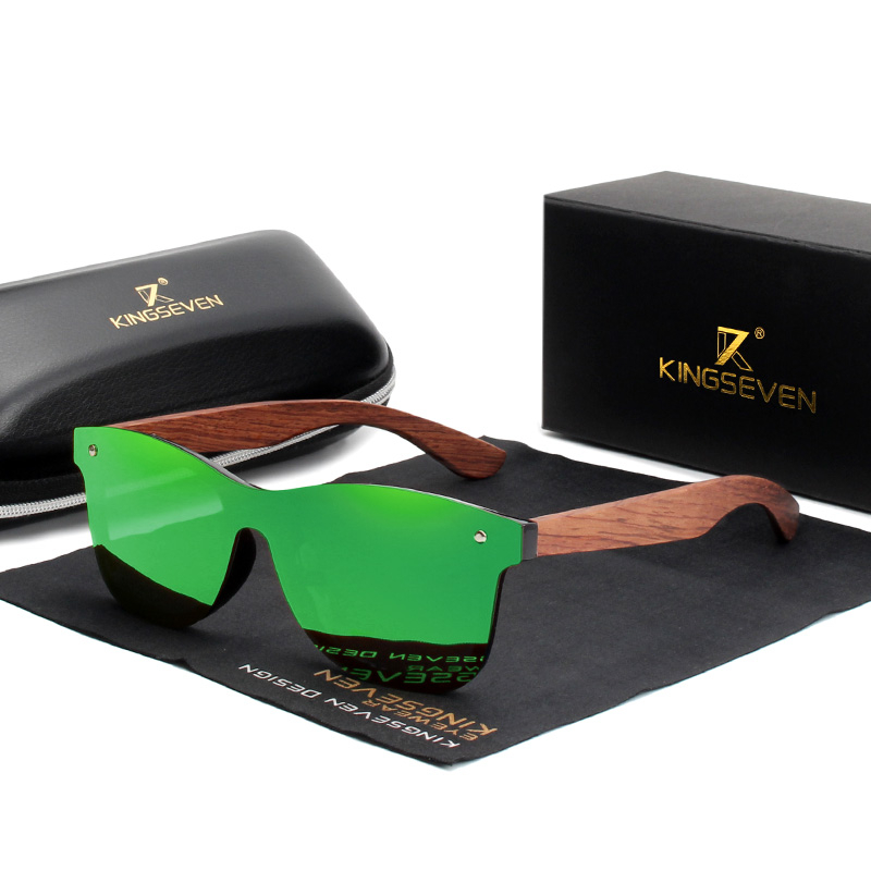 Men's Wooden Sunglasses for Driving