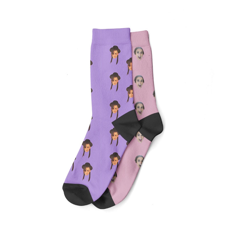 Custom Print High Socks