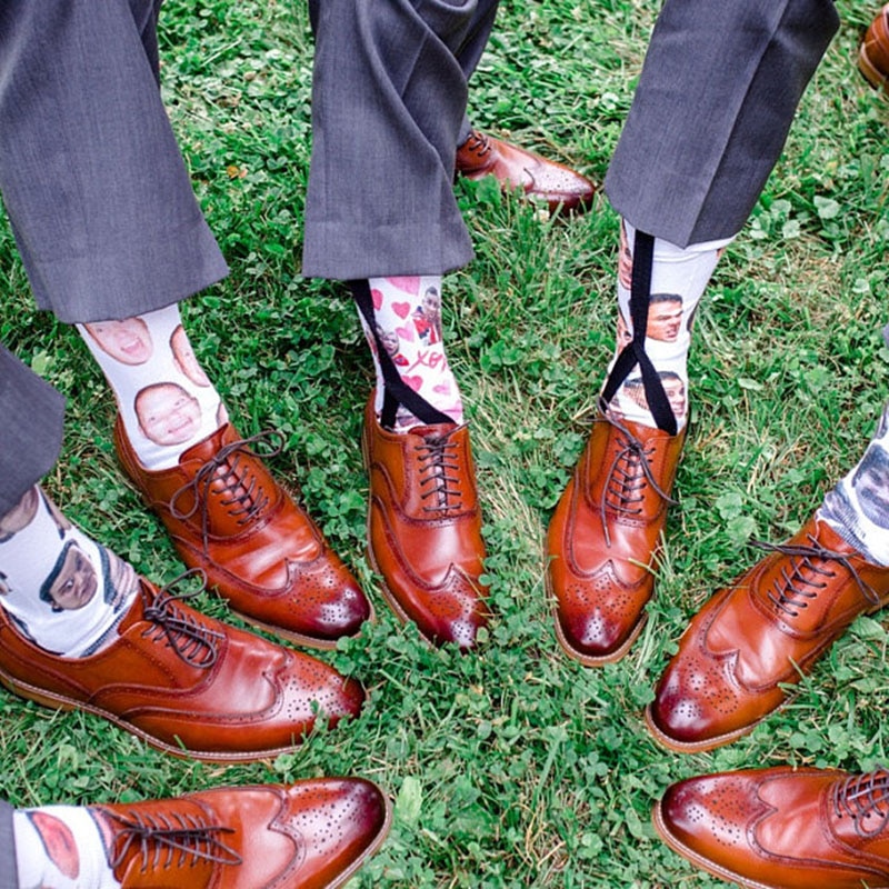 Custom Print High Socks