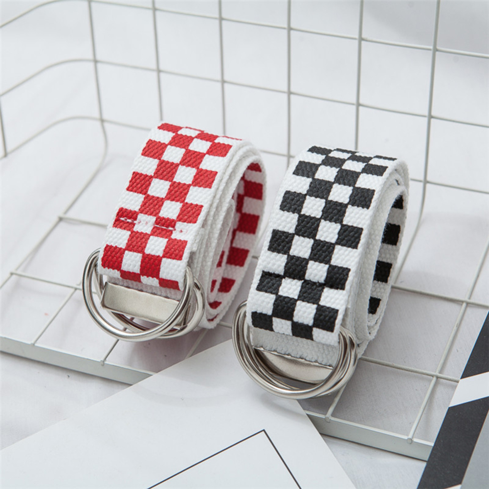 Checkered Belt for Men