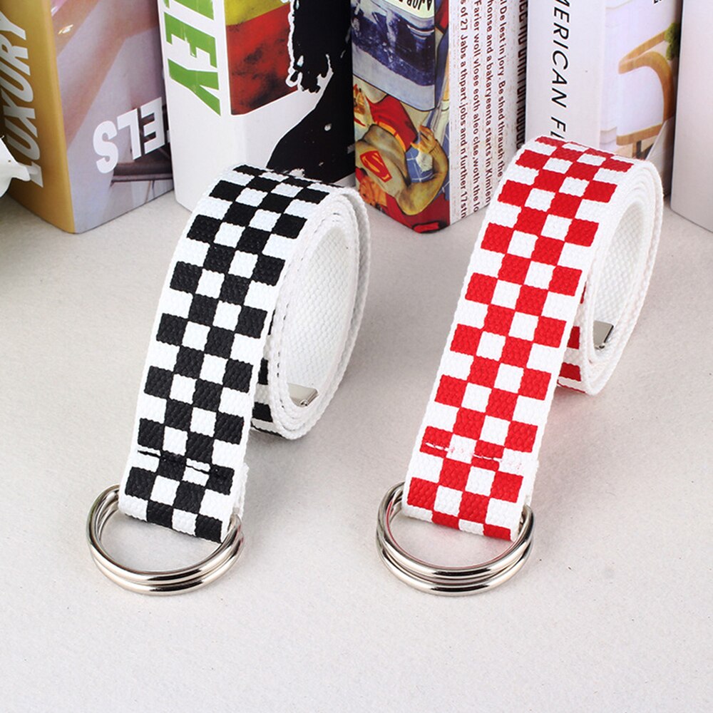 Checkered Belt for Men