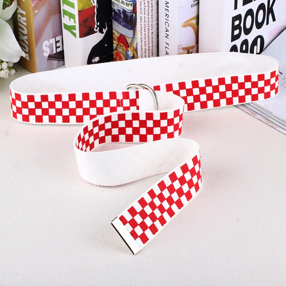 Checkered Belt for Men