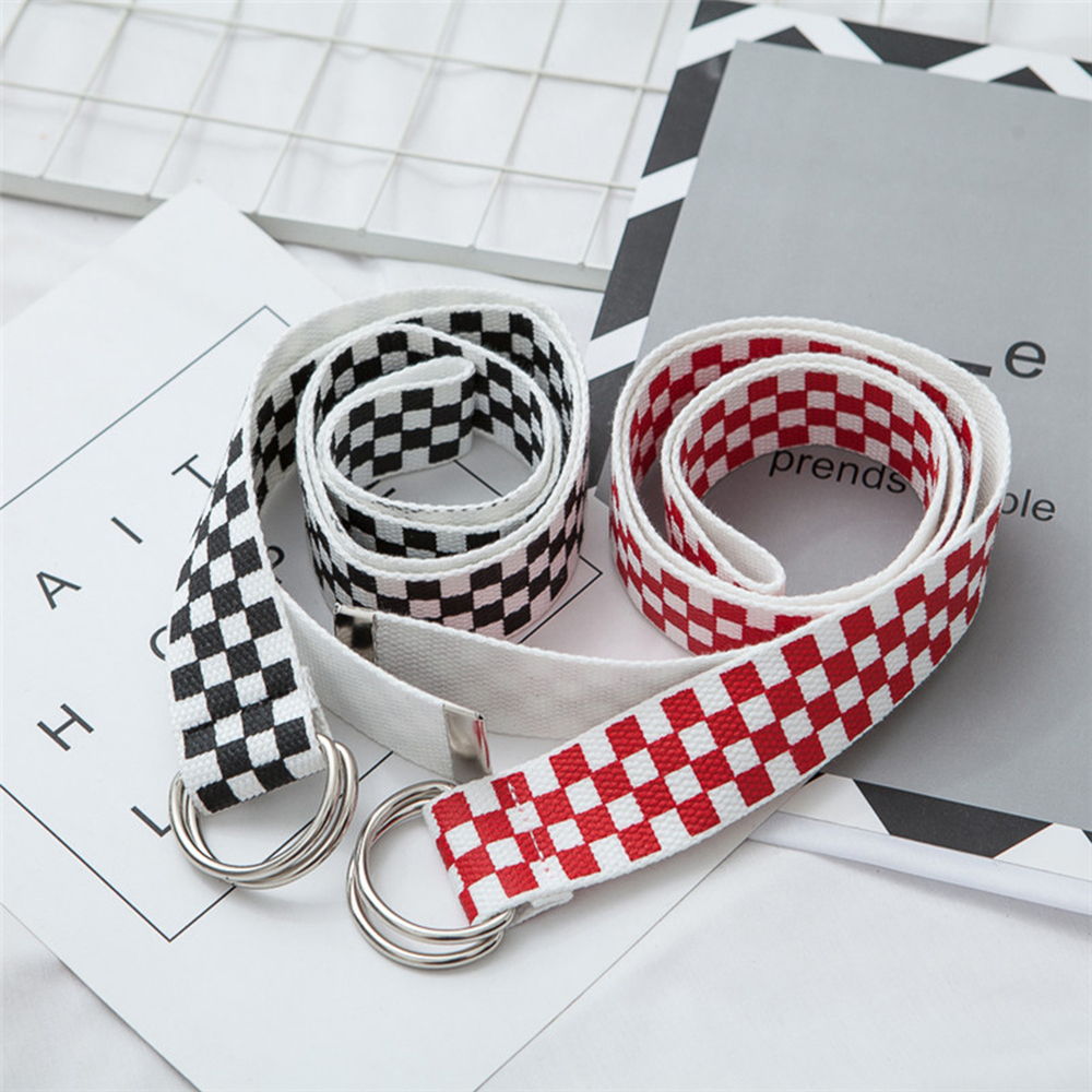 Checkered Belt for Men