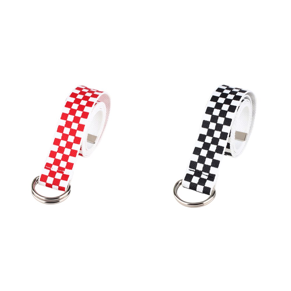 Checkered Belt for Men