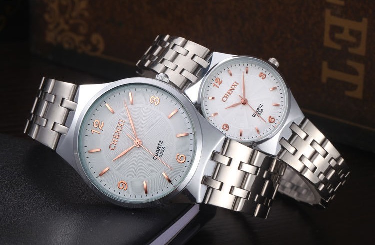 Elegant Style Stainless Steel Business Watches