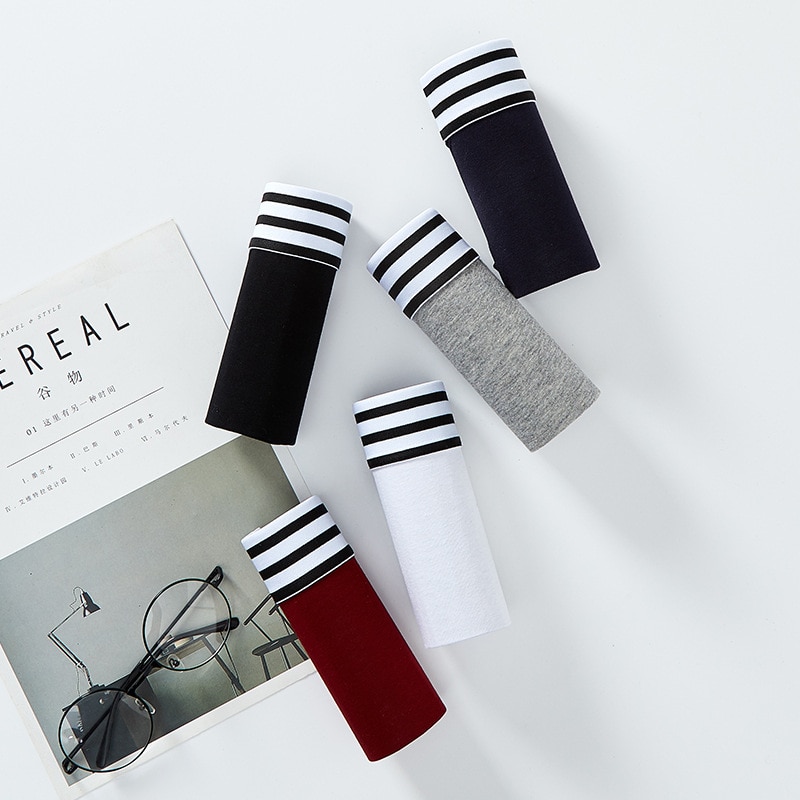 Men's Contrast Detail Boxer Panties