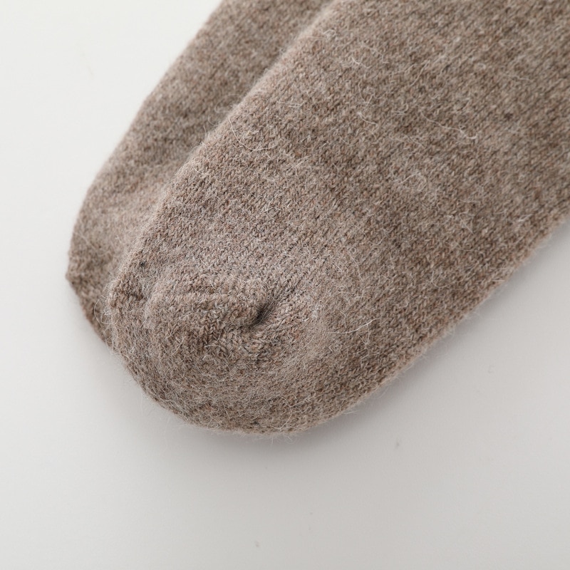 1 Pair of Wool Slipper Socks for Men