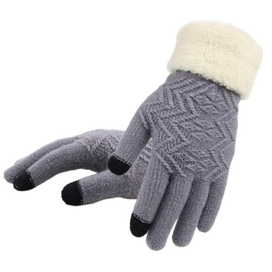 Women's Winter Touch Screen Knitted Gloves