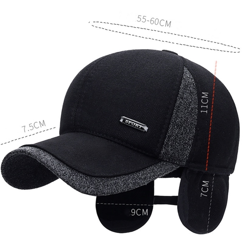 Men's Wool Baseball Cap