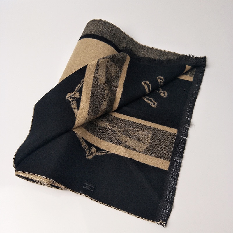 Men's Soft Cashmere Scarf