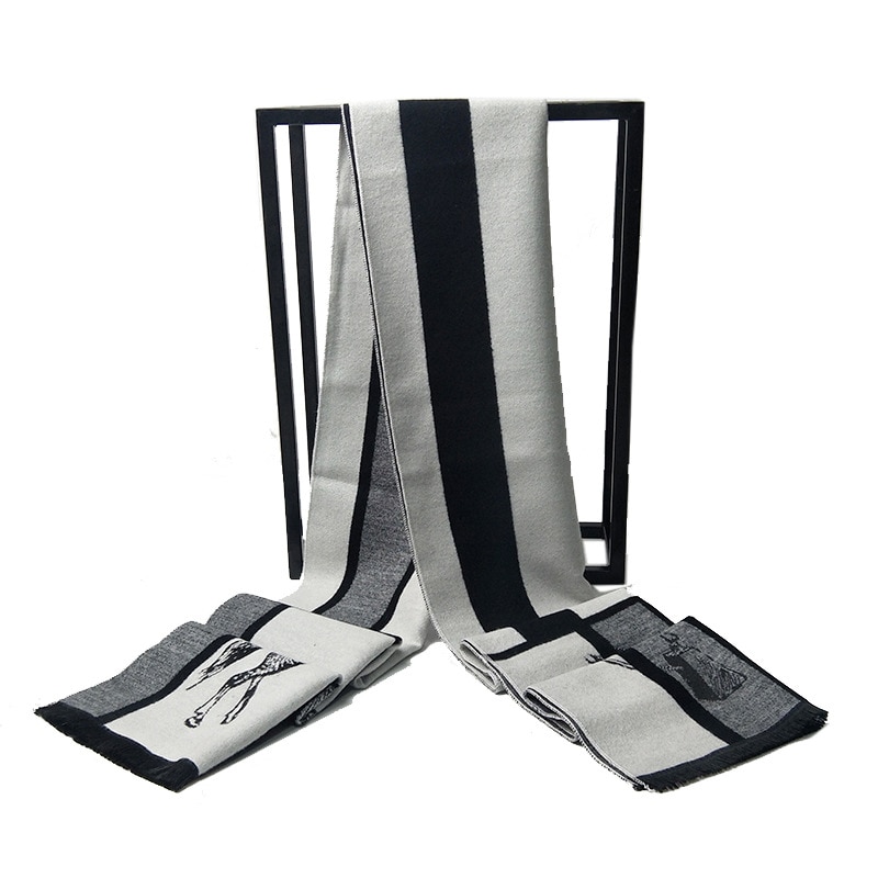 Men's Soft Cashmere Scarf