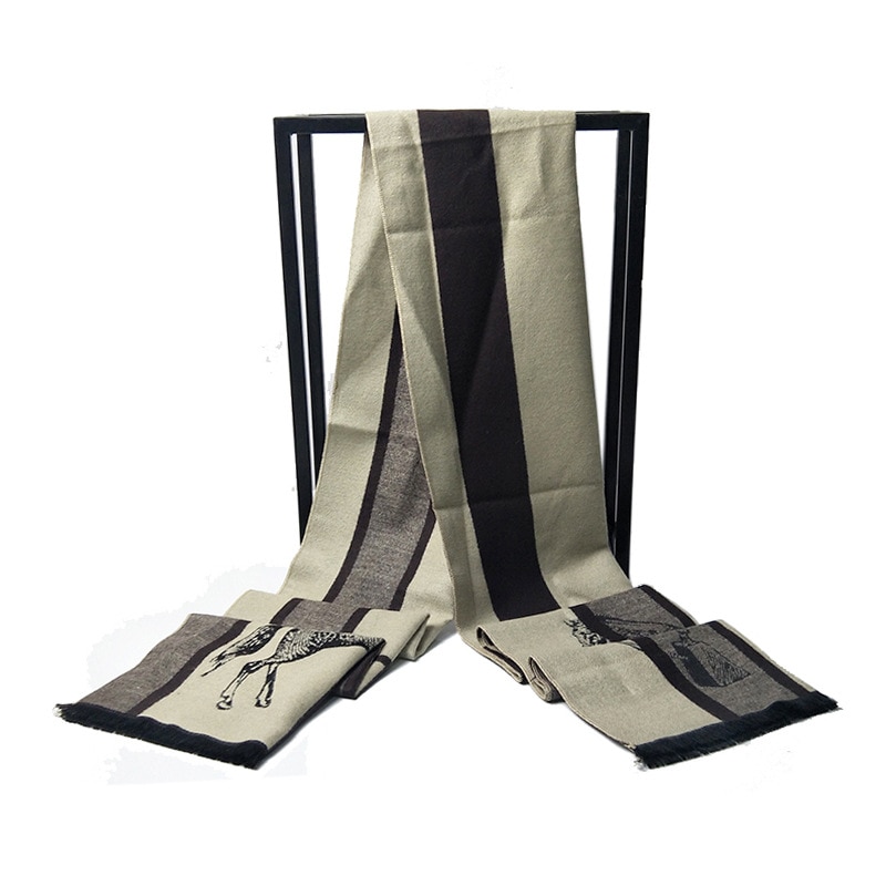 Men's Soft Cashmere Scarf