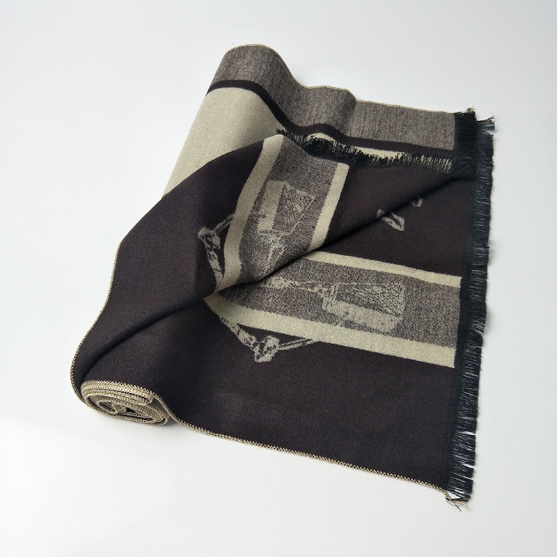 Men's Soft Cashmere Scarf