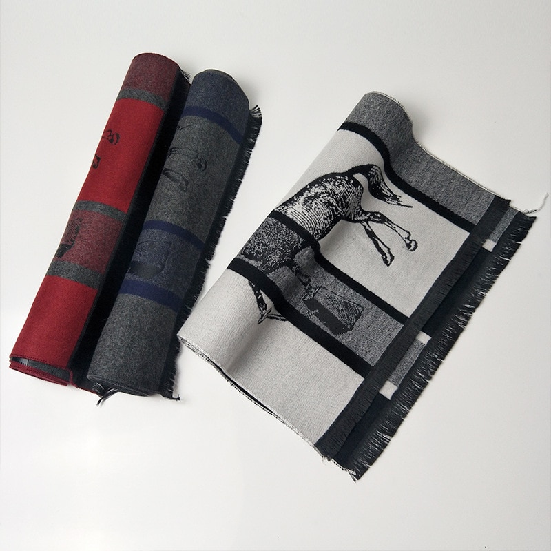 Men's Soft Cashmere Scarf