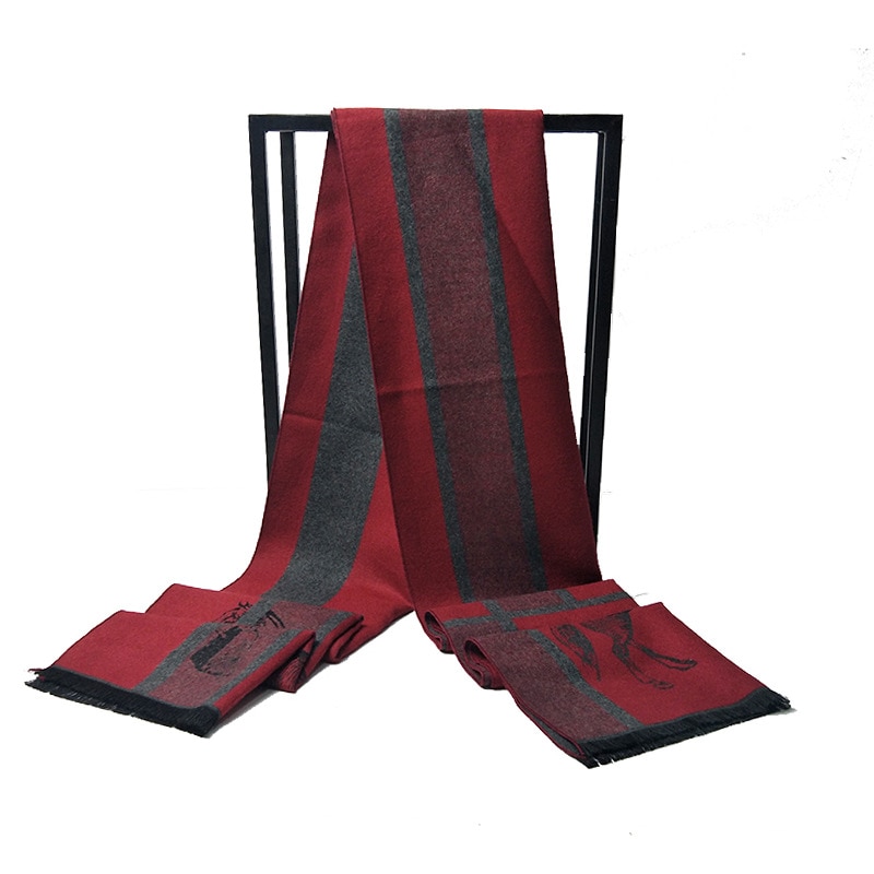 Men's Soft Cashmere Scarf