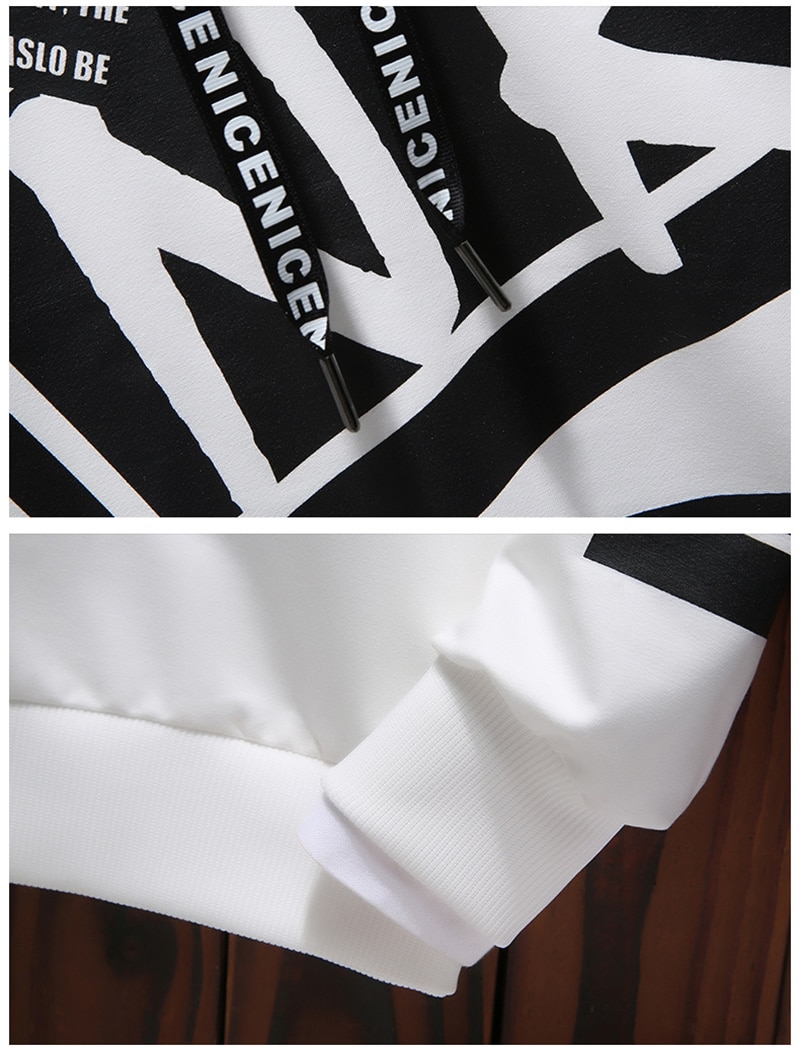 Men's Graphic Style Hoodie