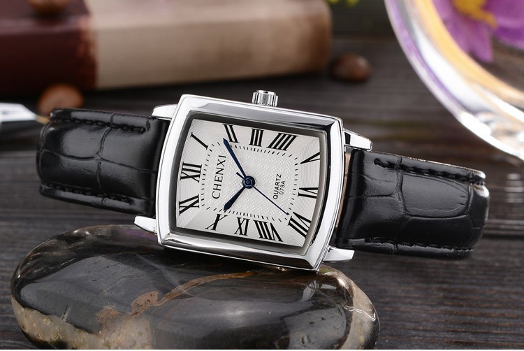 Women's Luxury Crocodile Skin Leather Strap Watches