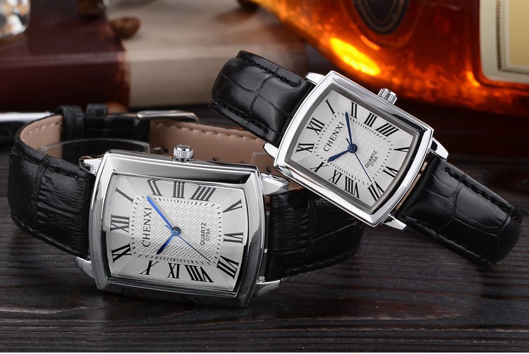 Women's Luxury Crocodile Skin Leather Strap Watches