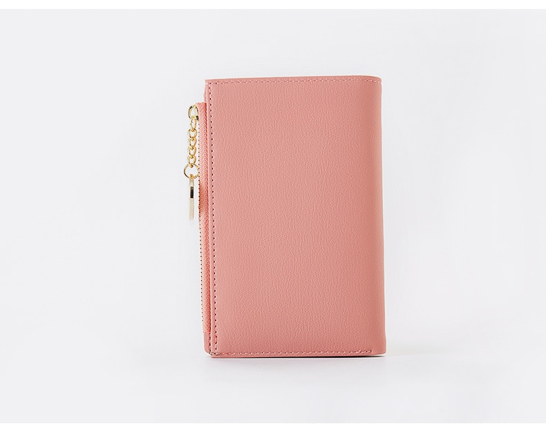 Women's PU Leather Short Wallet