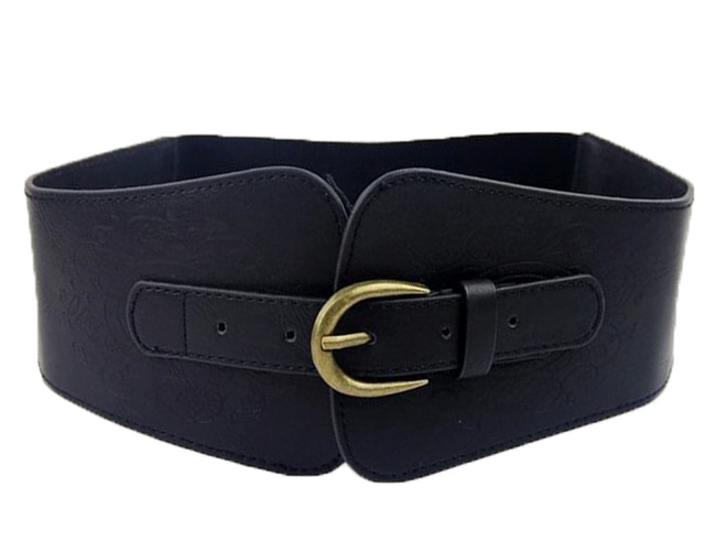 Women's Vintage Style Wide Belt