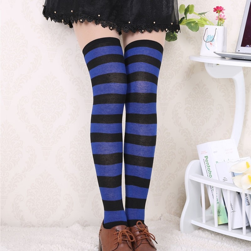 Long Striped Socks for Women
