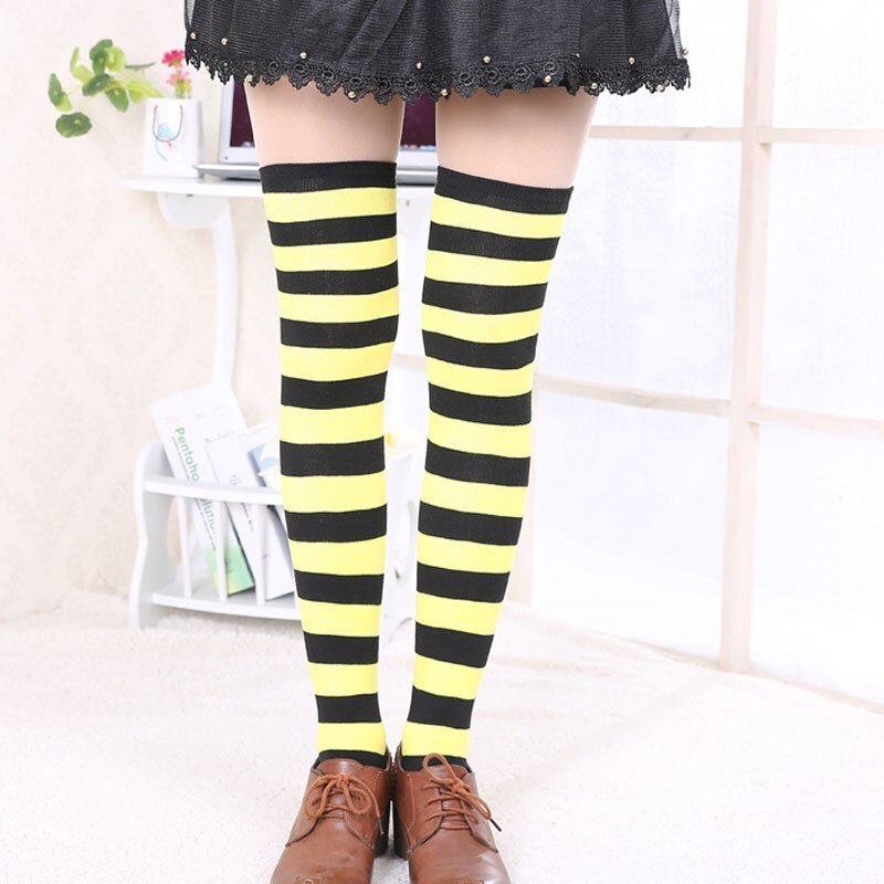 Long Striped Socks for Women