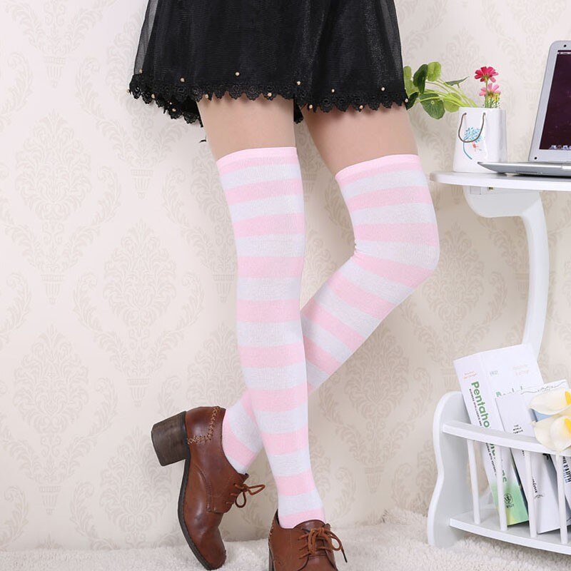 Long Striped Socks for Women