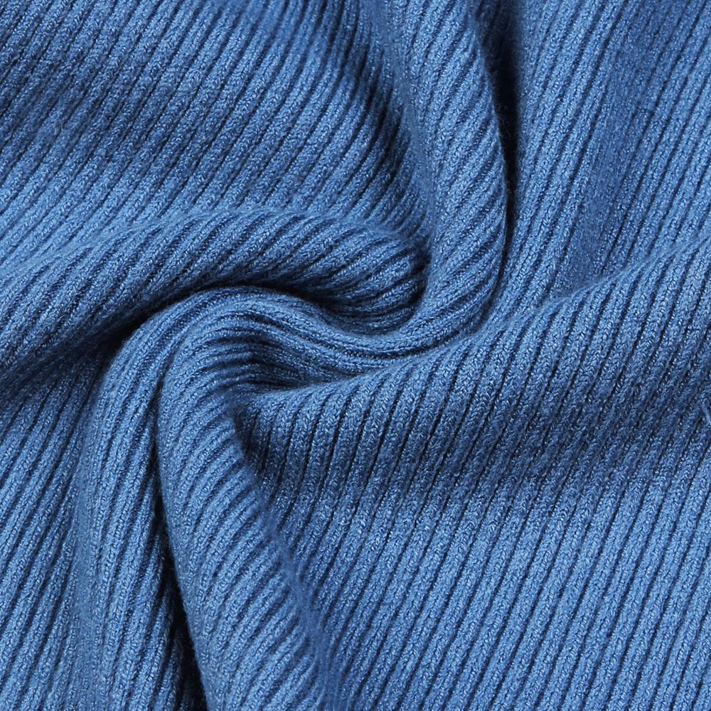 Solid Turtleneck Knitted Sweater for Women