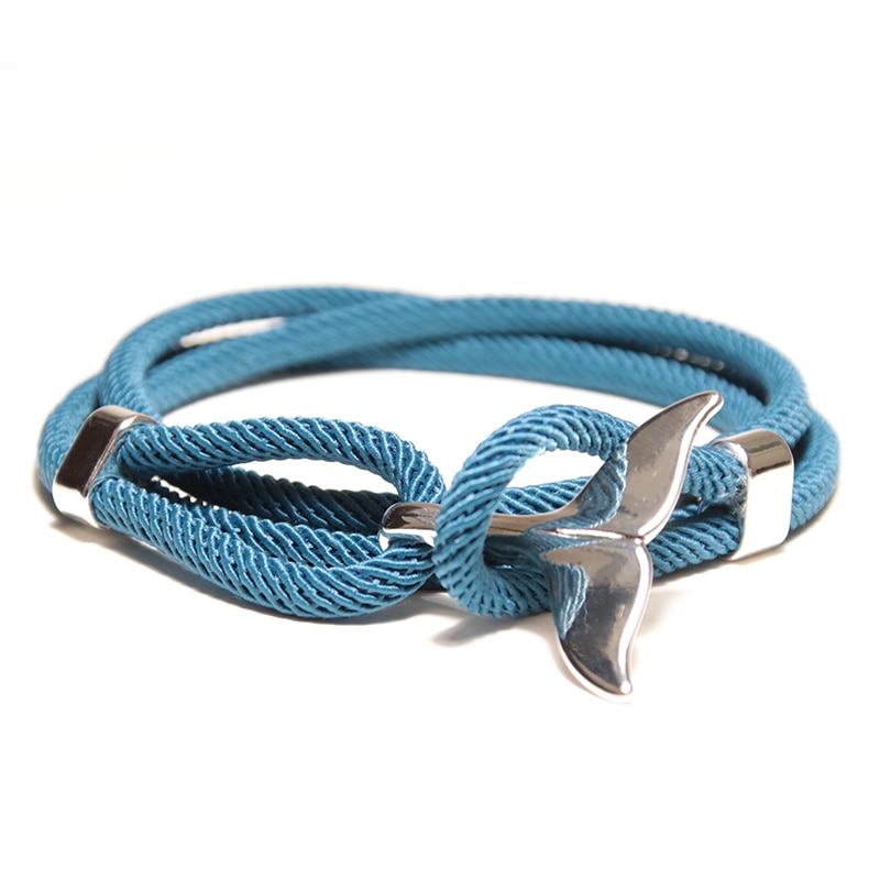 Men's Whale Tail Bracelet