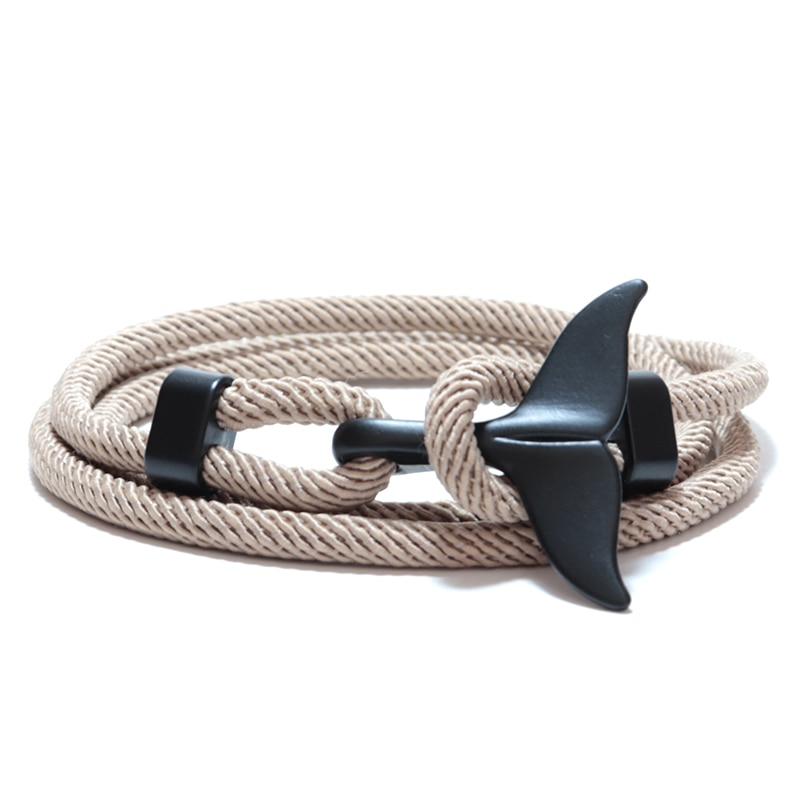 Men's Whale Tail Bracelet