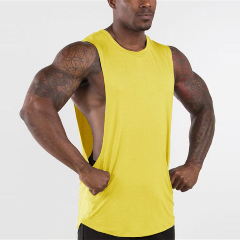 Open Sides Gym Tank Top for Men