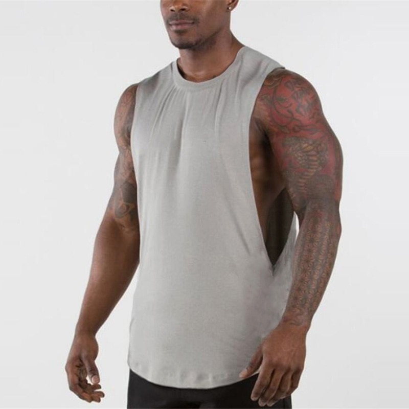 Open Sides Gym Tank Top for Men