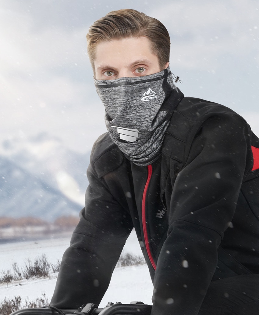 Men's Warm Sports Scarf