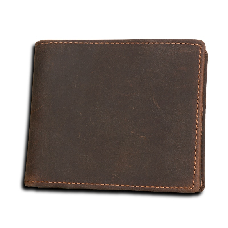 Men’s Vintage Compact Genuine Leather Wallet