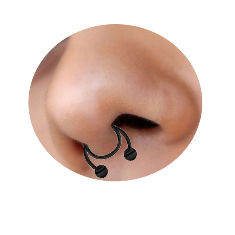 Antler Shape Fake Nose Ring Antler Shape Fake Nose Ring