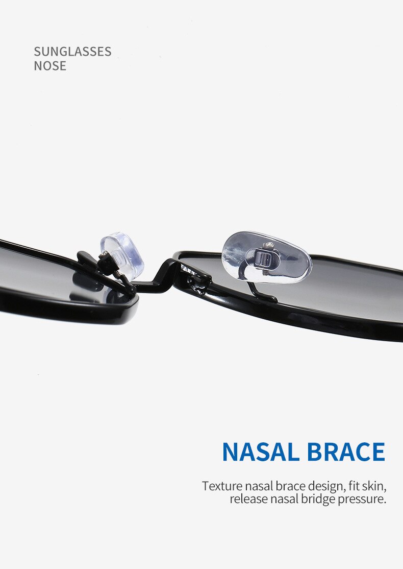 Men's Polygon Shaped Sunglasses