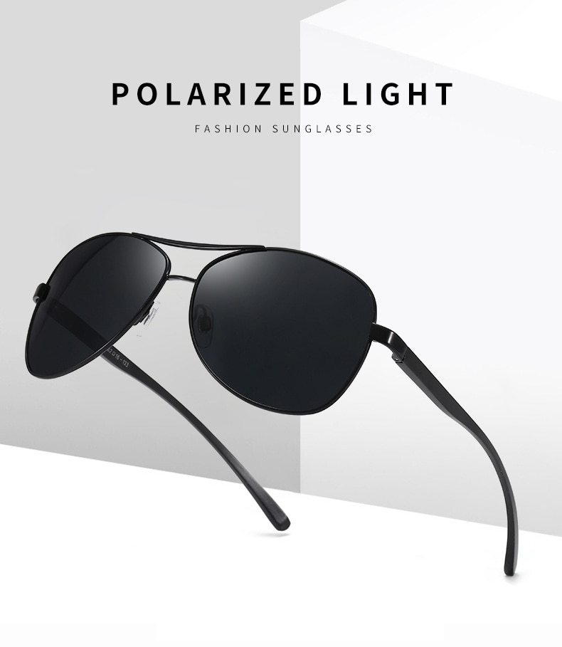 Men's Aviator Polarized Sunglasses