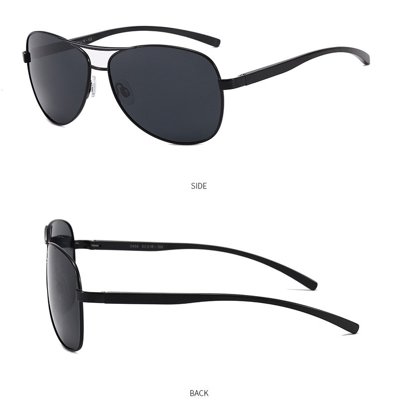 Men's Aviator Polarized Sunglasses