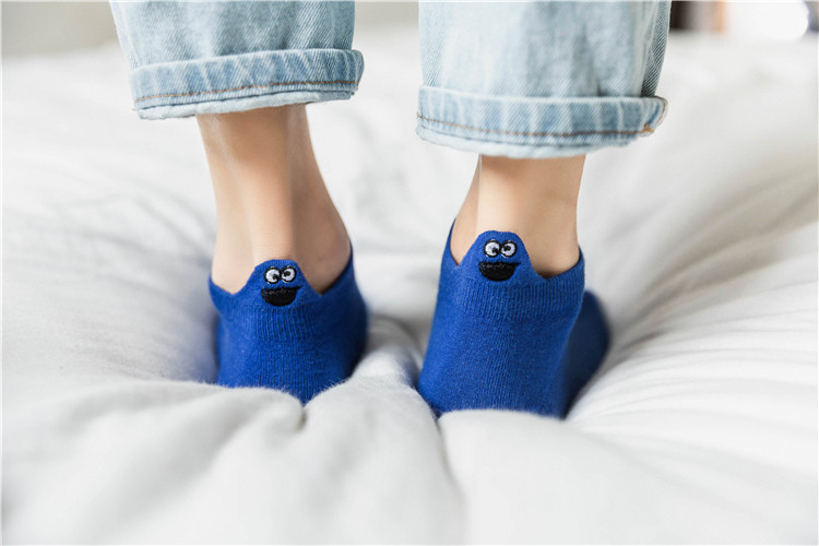 Women's Funny Faces Themed Socks