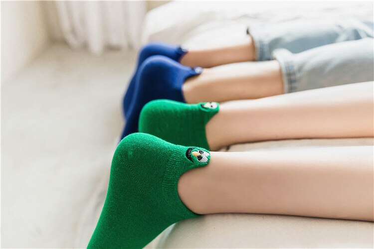 Women's Funny Faces Themed Socks