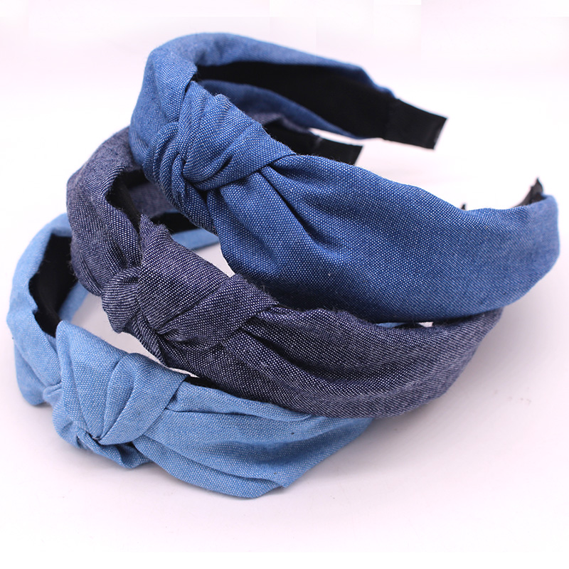 Denim Hair Band for Women