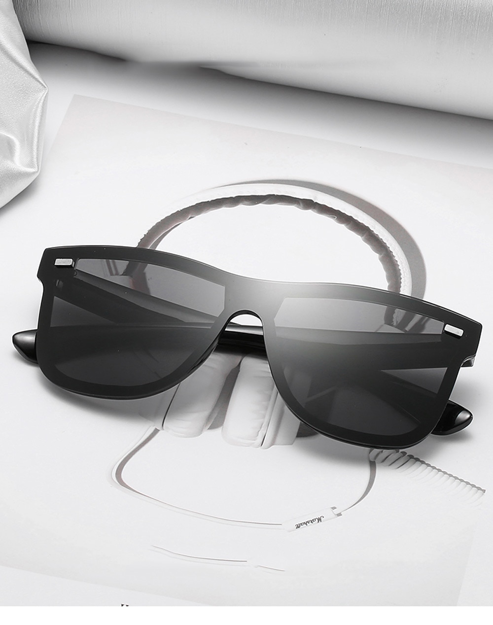 Men's Rimless Design Sunglasses